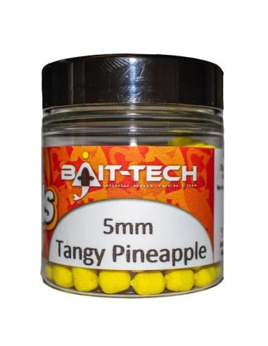 Wafters Bait-Tech Criticals 5mm Tangy Pineapple