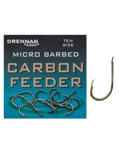 DRENNAN Carbon Feeder Hooks No. 16
