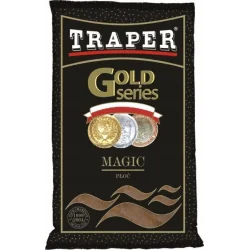 Groundbait Traper Gold Magic Black 1kg TRAPER - 1