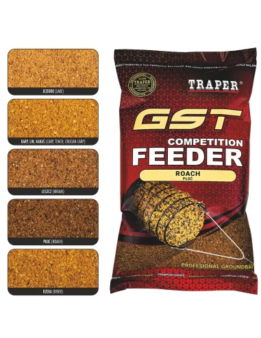 Groundbait Traper Gst Carp-Tench-Crucian Grass 1kg