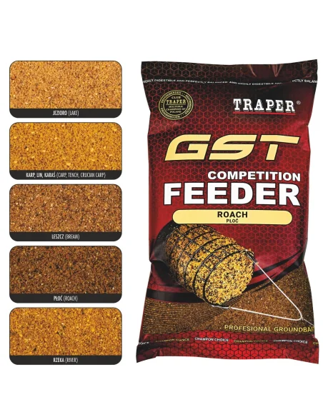 Groundbait Traper Gst Roach 1kg TRAPER - 1