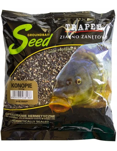 Boiled Groundbait Seed Trapper Hemp 0.5kg