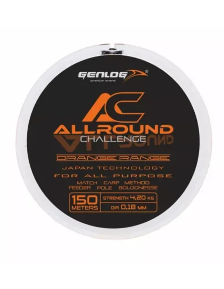 Genlog Allround Orange 150m 0.25mm GENLOG - 1
