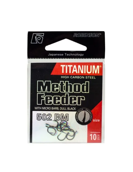 Robinson Titanium Method Feeder 502 14 Hooks ROBINSON - 1