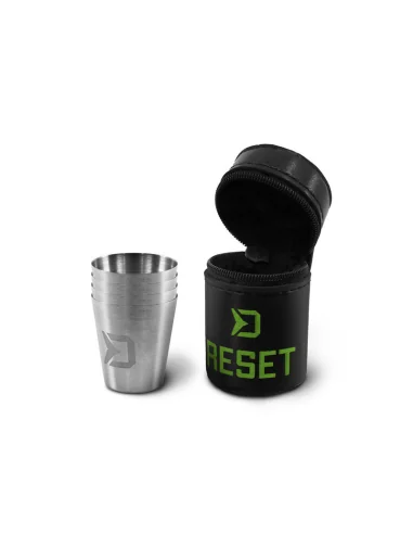 Stainless steel glasses set Delphin RESET 4in1 4x30ml DELPHIN - 2