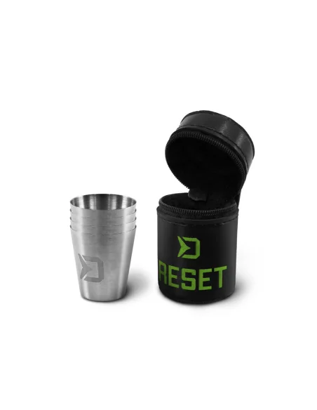 Stainless steel glasses set Delphin RESET 4in1 4x30ml DELPHIN - 2
