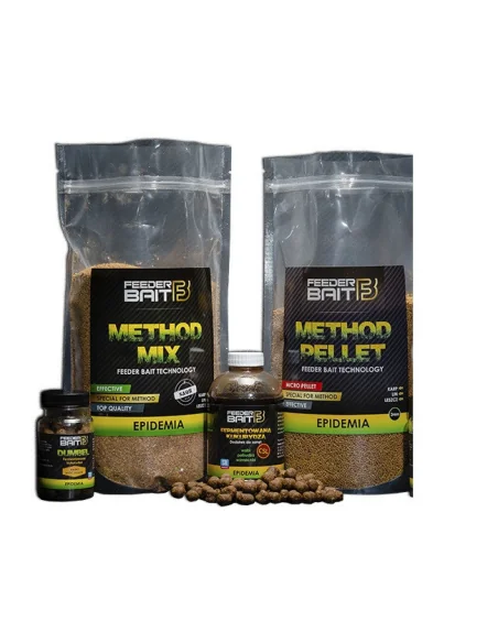 Set Epidemia Feeder Bait Groundbait + Pellet + Pickle + Dumbells FEEDER BAIT - 1