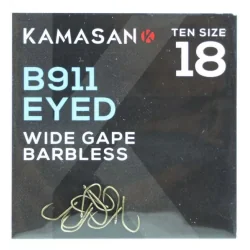 Kamasan Hooks KAMASAN Hooks B911 Barbless Eyed KAMASAN - 1