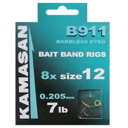Kamasan B911 Rigs (with elastic band) 30cm - size 14 KAMASAN - 1