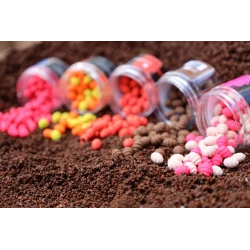 6x OSMO MINI LARVA WAFTERS 7mm ALL FLAVORS OSMO INNOVATION BAITS - 1 2