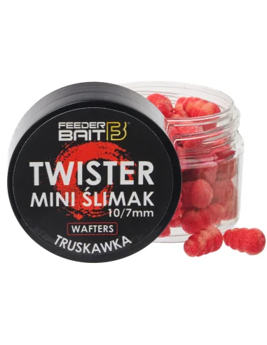 Feeder Bait Twister Mini Snail - Strawberry