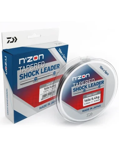Daiwa N'ZON Tapered Shock Leader 0.18-0.25mm Arrow