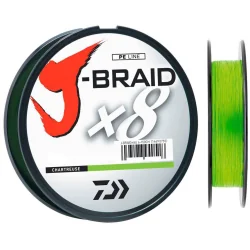 Daiwa J-Braid X8 0,16mm/150m, chartreuse DAIWA - 1