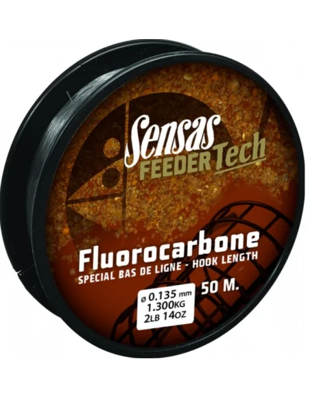 Fluorocarbon Sensas Feeder Tech 50m/0.196mm SENSAS - 1