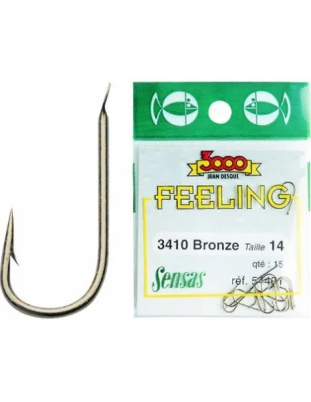 Hooks Sensas 3410 BRONZE n.22 SENSAS - 1