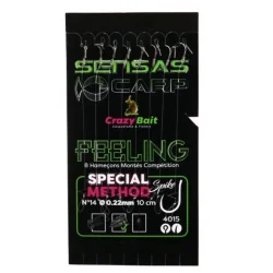 Rigs Sensas METHOD Bayonets 4015 16/0.22mm SENSAS - 1