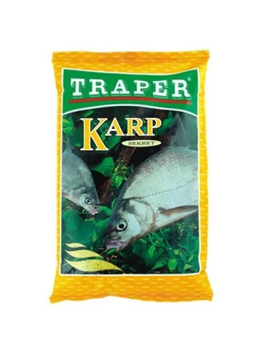 Groundbait Traper Secret Carp yellow 1kg