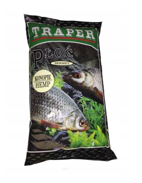 Groundbait Trapper Secret Roach hemp 1kg TRAPER - 1