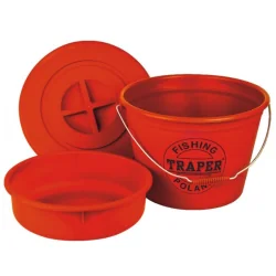 Bucket Traper 13L with Bowl and Lid Red TRAPER - 1 2