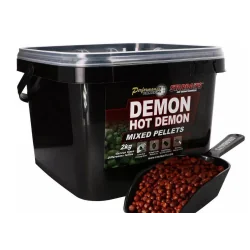 Pellet STARBAITS DEMON HOT DEMON MIXED 2 KG STARBAITS - 1