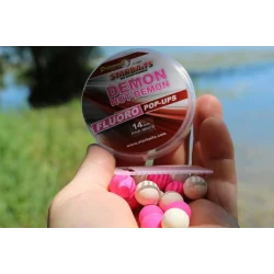 STARBAITS FLUO HOT DEMON Pop-Up 14mm 80 BBs STARBAITS - 1 2