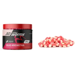 Wafters MATCHPRO Worms 3D Duo Shrimp 8mm 20g MatchPRO - 1