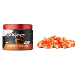 Wafters MATCHPRO Worms 3D Duo Or-Chocolate 8mm 20g MatchPRO - 1
