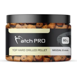 MATCHPRO Almond Hard Drilled Hook Pellet 12mm MatchPRO - 1