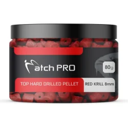 MATCHPRO RedKril Hard Drilled Hook Pellets14mm MatchPRO - 1