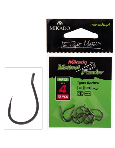 Hooks MF13 No.8 with Mikado barb op.10pcs