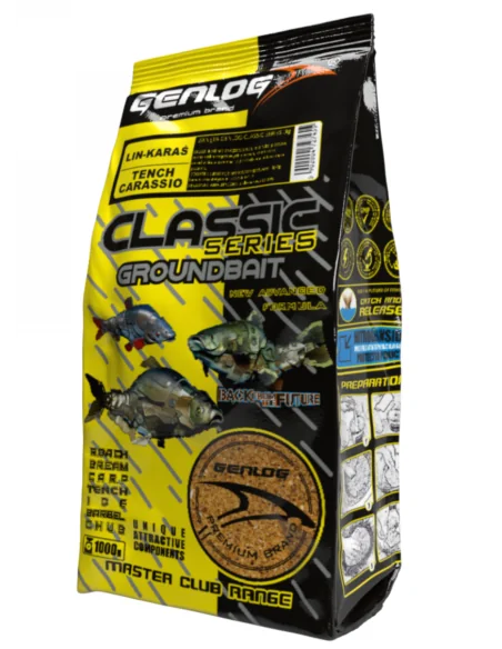 Groundbait Classic Roach Roach 1kg GENLOG - 1
