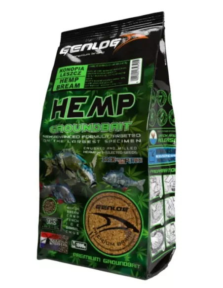 Genlog Hemp Hemp Bream Groundbait GENLOG - 1