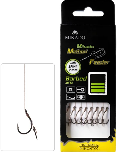 Method Feeder Rigs On Mikado Braided Line With Pink Needle - 12