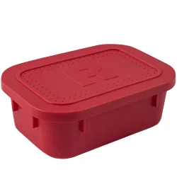 Ringers box with lid 0.6l red RINGERS - 1