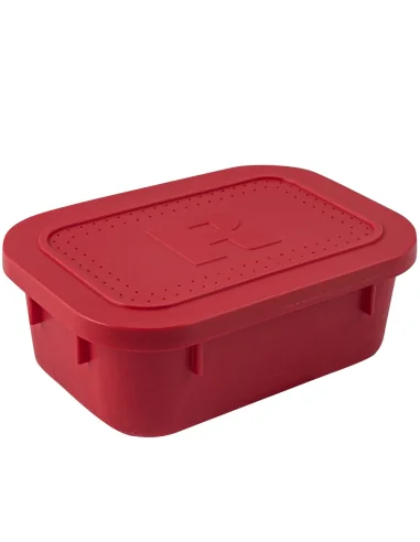 Ringers box with lid 0.6l red