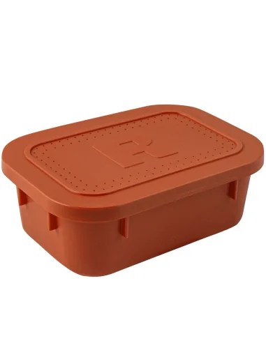 Ringers box with lid 0.6l orange