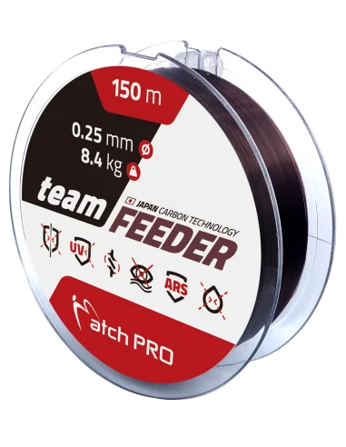Team Matchpro Feeder Monofilament 150m - 0,25mm
