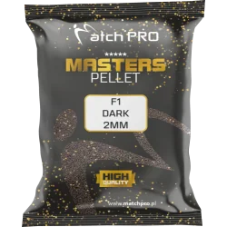 PELLET MASTERS MatchPro F1 DARK 2mm 700g MatchPRO - 1