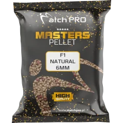 PELLET MASTERS MatchPro F1 NATURAL 6mm 700g MatchPRO - 1