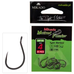 Hooks MF13 No.4 with Mikado barb op.10pcs MIKADO - 1