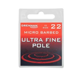 Hooks DRENNAN Ultra Fine Pole No. 22 Red DRENNAN - 1