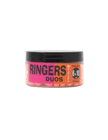 Ringers Wafters DUOS Orange Pink 6+10mm