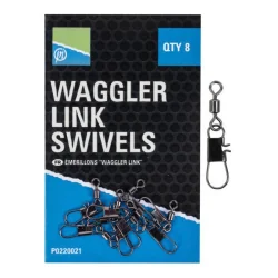 Preston Waggler Link Swivels Safety Pin PRESTON - 1