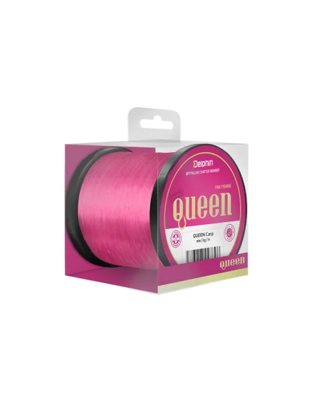 Fishing Line Delphin Queen Carp Pink 0,28mm 600m DELPHIN - 1