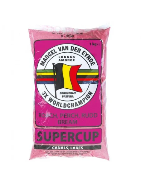 Groundbait MVDE Supercup Red 1kg MARCEL VAN DEN EYNDE - 1