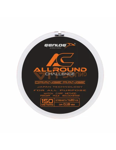 Genlog Allround Orange 150m 0.28mm