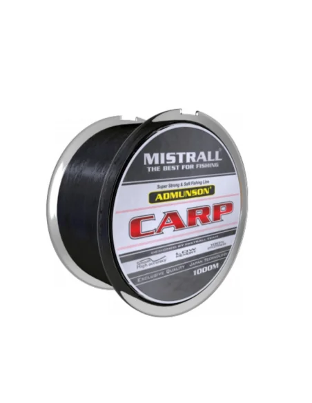 Monofilament MISTRALL ADMUNSON CARP BLACK 1000M 0,28MM MISTRALL - 1