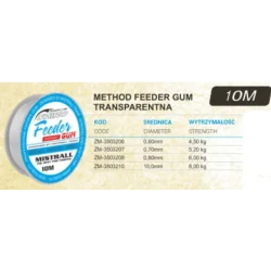 Shock Absorber Feeder Gum MISTRALL SHIRO FEEDER 0.8MM 6KG MISTRALL - 1 2