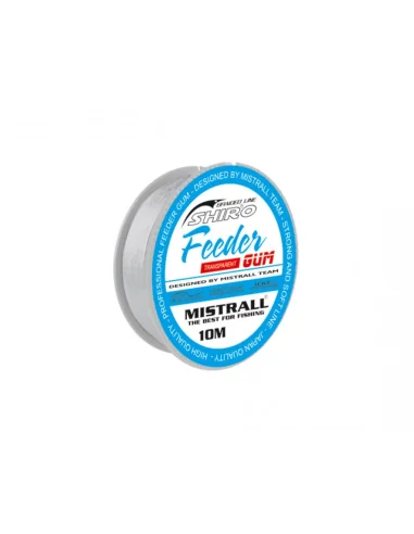 Shock absorber Feeder Gum MISTRALL SHIRO FEEDER 1.0MM 8KG
