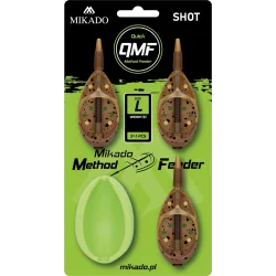 MIKADO METHOD FEEDER SHOT Q.M.F. SET L 3x40g MIKADO - 1